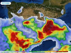 Se esperan lluvias toda la semana en la Comunidad Valenciana