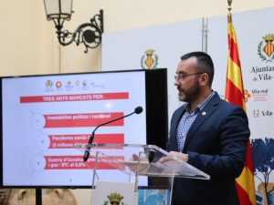 Benlloch presenta el PRR, un nuevo plan «para crear la nueva Vila-real del siglo XXI»