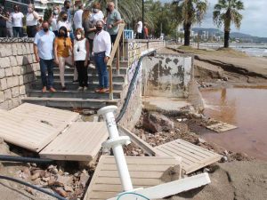 Deniegan a Benicàssim las ayudas solicitadas por el Ayuntamiento tras las fuertes lluvias del pasado agosto