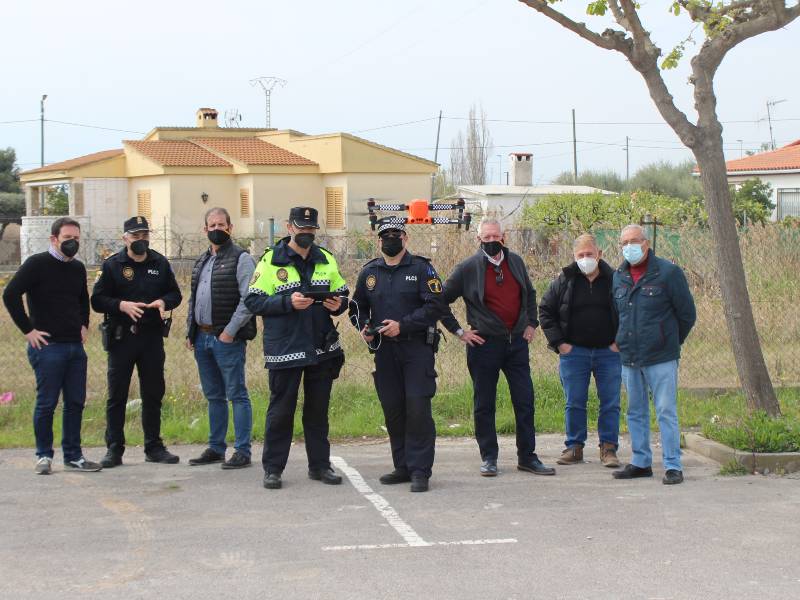 La Unidad de Protección Ambiental controlará los vertidos incontrolados en la Marjaleria con drones