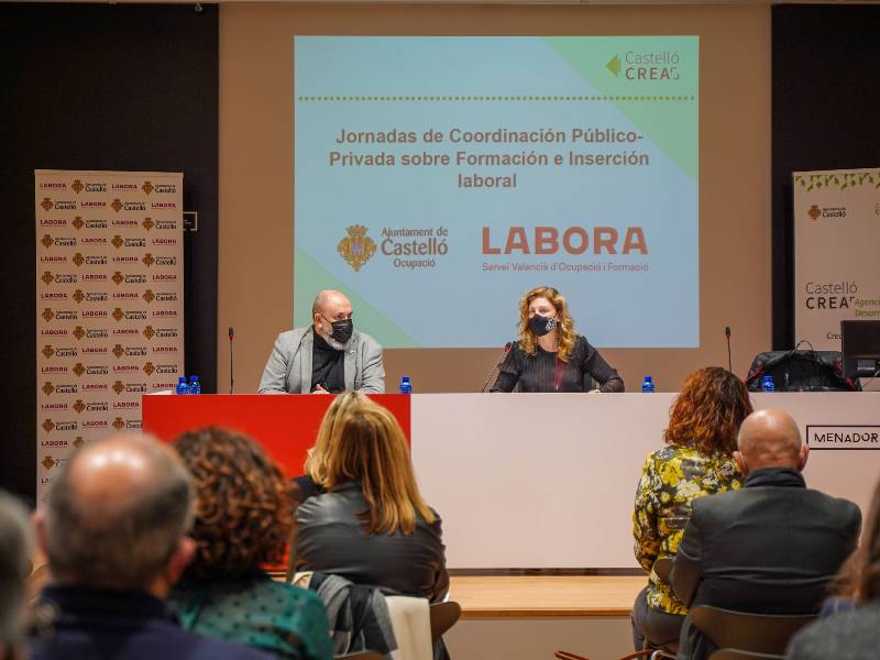 Castelló-Crea presenta sus servicios de formación a 25 organizaciones empresariales para fomentar la inserción laboral