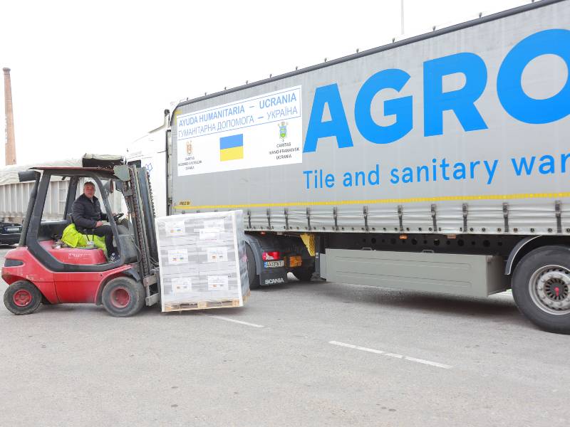 La Diócesis de Segorbe-Castellón envía un tráiler a Ucrania con ayuda humanitaria
