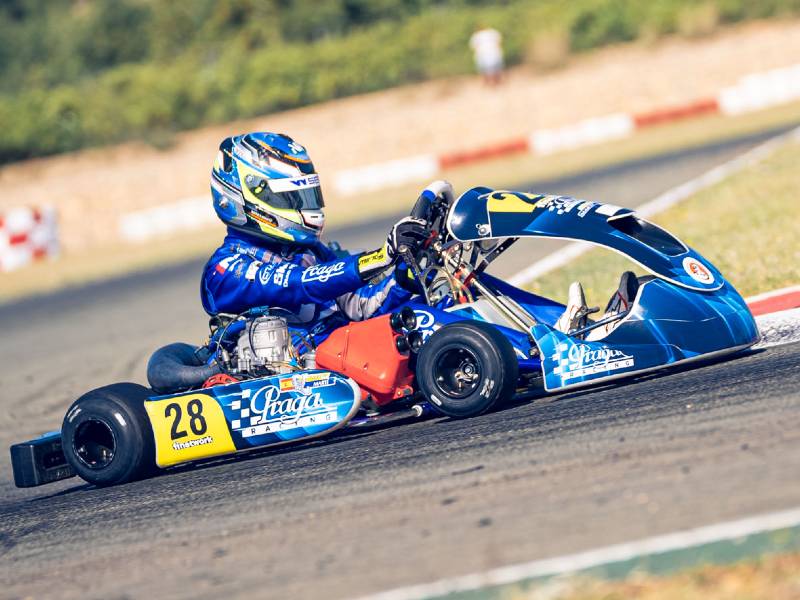 Espectacular remontada de Nerea Martí en el Campeonato de España de Karting