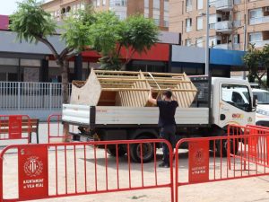 Se reubica la obra ‘Miratge’ en el CTD de Vila-real por vandalismo