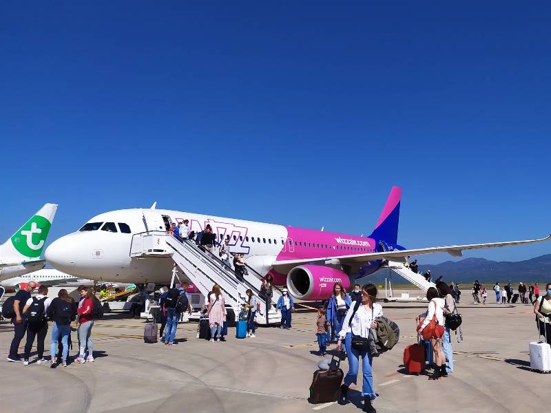 Más frecuencias en el Aeropuerto de Castellón, Budapest y Bilbao