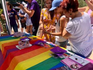 Almassora reclamó la igualdad en el Día Internacional del Orgullo LGTBI+