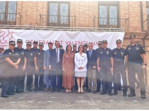 La Generalitat condecora 12 membres de la Policia Local de Benicarló per 25 anys de servei