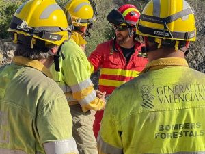 El presidente de Bomberos Dipcas asevera que disponían de todos los equipos necesarios en el incendio de Bejís