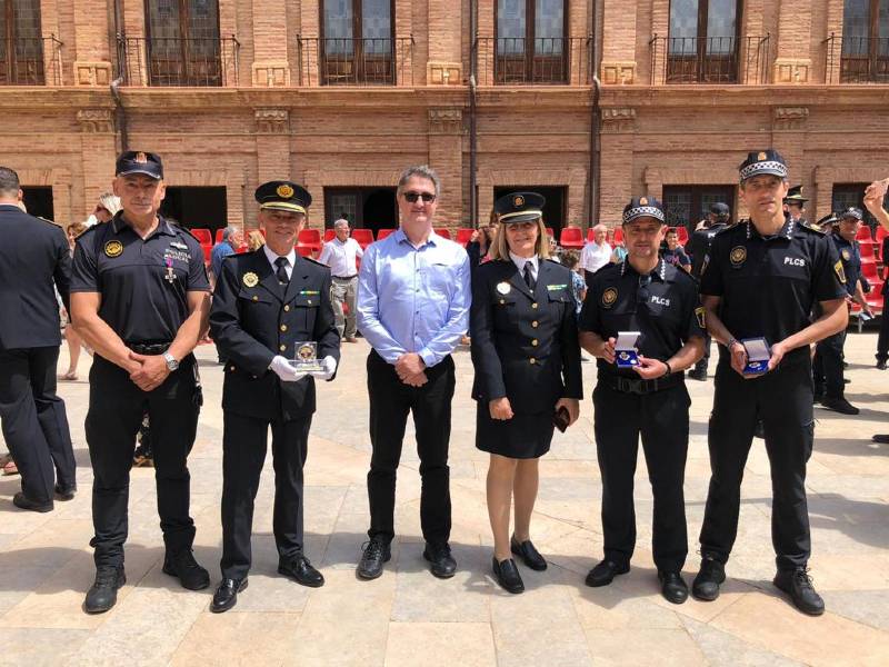 La Generalitat da una felicitación colectiva a la Policía Local de Castelló