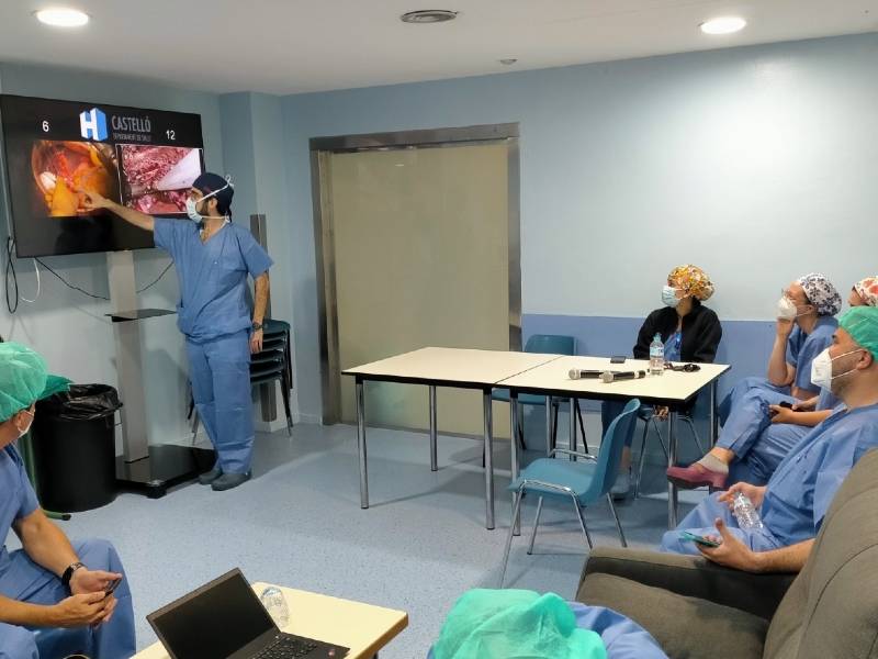 El Hospital General de Castelló utiliza la recreación en 3D para la cirugía hepato-bilio-pancreática