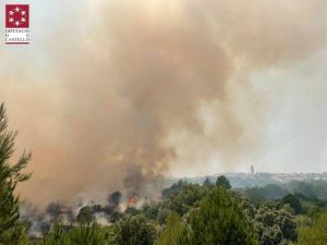 Podemos lleva los incendios de Viver-Caudiel al congreso