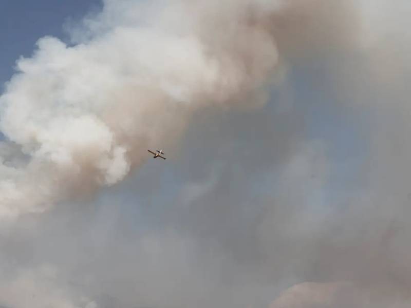 Incendio en Viver-Castellón