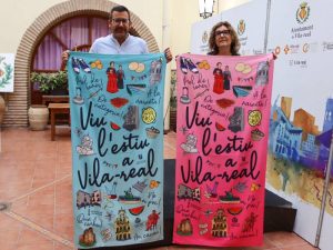 Sorteo de toallas inspiradas en los símbolos de Vila-real