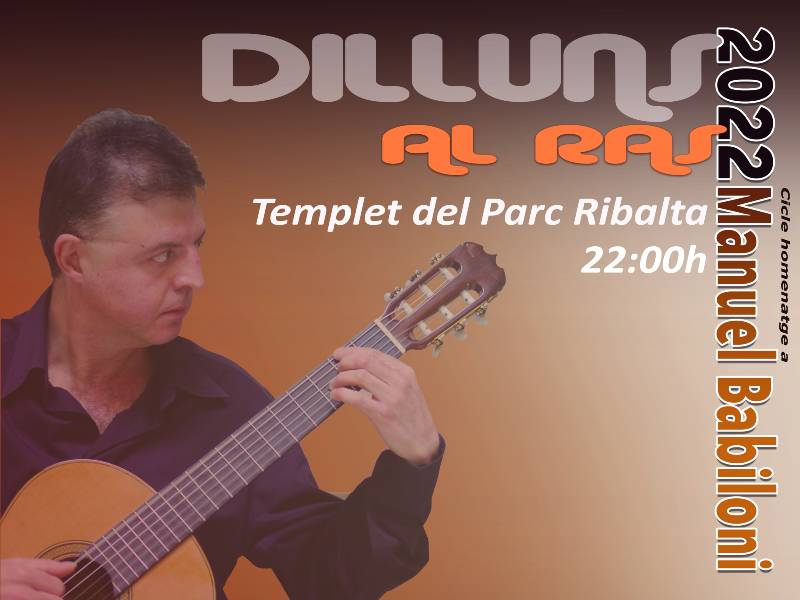 Vuelve la música al Parque Ribalta de Castellón con ‘Dilluns al Ras’