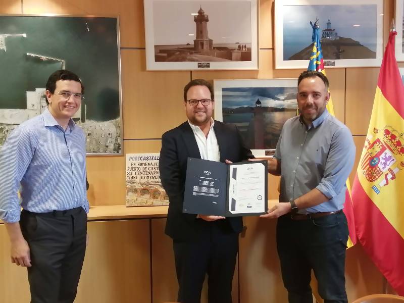 PortCastelló recibe la Certificación de Seguridad y se convierte en la 2ª Autoridad Portuaria en conseguirlo