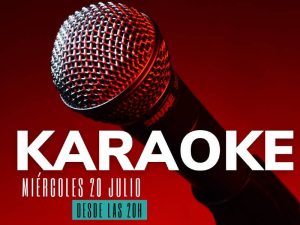 Miércoles 20 de julio: Karaoke en Dharma Playa – Castellón