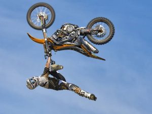 Adrenalina en el espectáculo de freestyle Ciudad de Castellón