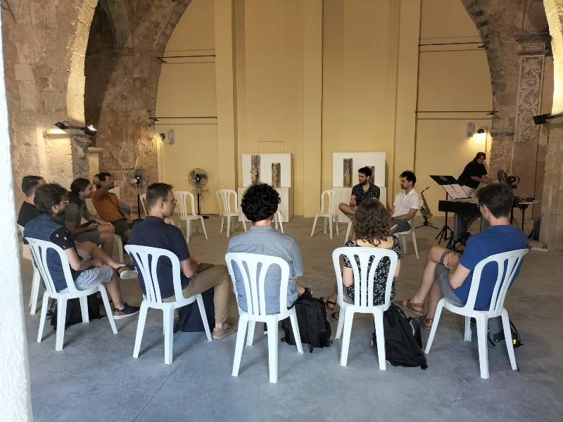 Les Coves de Vinromà recibe a los músicos internacionales participantes en la Residencia Artística “Open Call Nodus 2022”