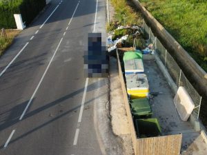 Los drones de la Marjalería detectan a 5 infractores por vertidos de residuos