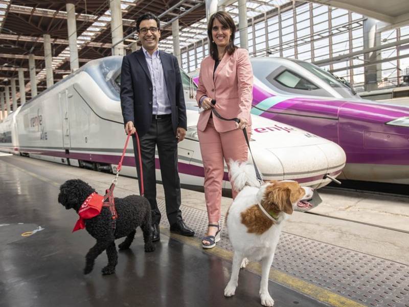 Proyecto «Mascota Grande» de Renfe para viajar con perros de hasta 40kg