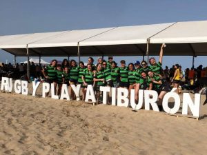 Las chicas del Rugby Castelló ganan el campeonato Tiburón R de rugby playa