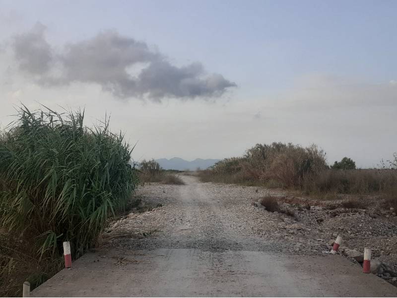 Reparado el camino del ‘Pas de la Cosa’ en la desembocadura del rio Mijares