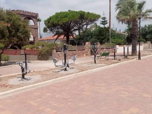 Nueva zona para realizar ejercicio al aire libre en Almenara