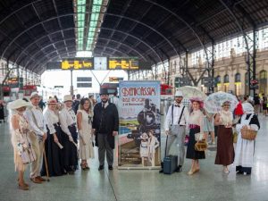 Promoción de la XI Edición de la Benicàssim Belle époque en la Estación del Norte de Valencia