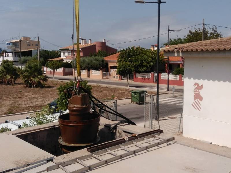 Almassora prepara las bombas de agua frente a la previsión de fuertes lluvias