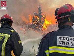 Extinguido el Incendio forestal declarado en Les Useres