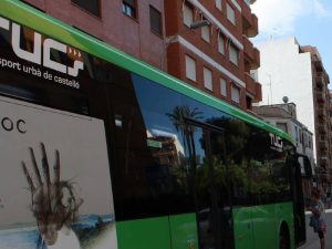 Hoy jueves se activa el bono descuento del 30% en el transporte público de Castellón