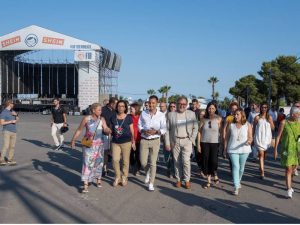 Cierre perimetral del recinto de festivales de Benicàssim