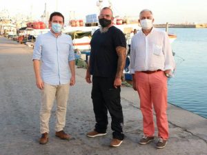 Nuevo Convenio entre Diputación y Federación de pescadores para la recogida de plásticos en el mar de la Provincia de Castellón