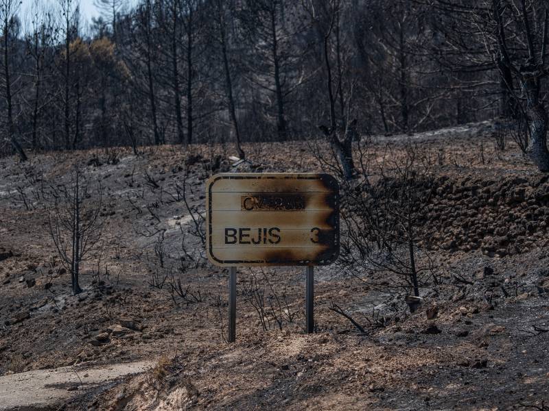 Se conceden las ayudas pedidas por los municipios afectados por los graves incendios de este verano 2022 en la Comunitat Valenciana