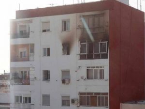 Dos fallecidos en el incendio de una vivienda en Valencia