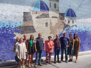 El mural cerámico del túnel de Onda avanza a buen ritmo