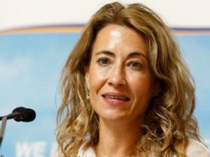 Raquel Sánchez dice que Adif y Renfe supieron la situación en las vías por el incendio de Bejís por la maquinista