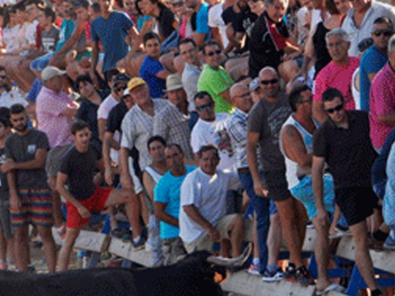 Muere una mujer en la suelta de toros de Beniarbeig-Alicante