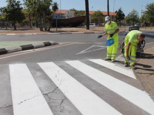 Últimos preparativos para el curso escolar en Benicàssim