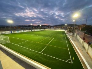 Finalizan las obras del campo de fútbol de Torreblanca y del nuevo parque de calistenia Finalizan las obras del campo de fútbol de Torreblanca y del nuevo parque de calistenia