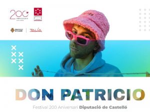 ‘Don Patricio’ encabeza el festival de música del bicentenario de la Diputación de Castellón