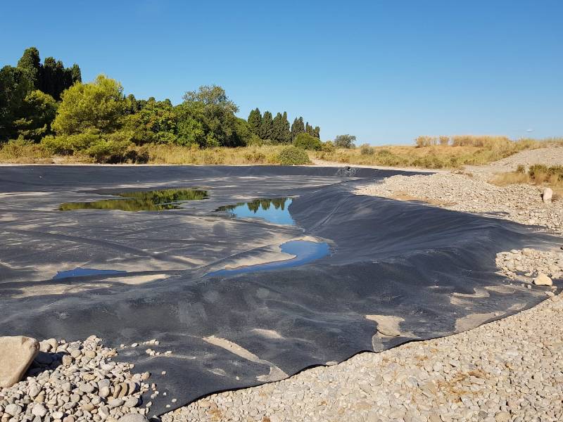 Cuarta laguna artificial en el Paisaje de la Desembocadura del Mijares