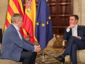 Conversaciones sobre «temas prioritarios» de la agenda valenciana entre Sánchez y Puig