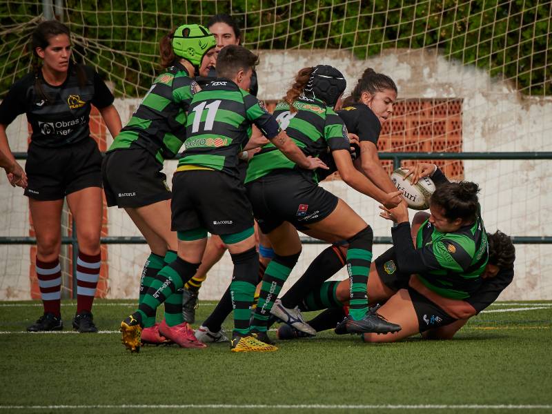 El Rugby Castelló Femenino se estrena con victoria frente al Filo Rugby Club