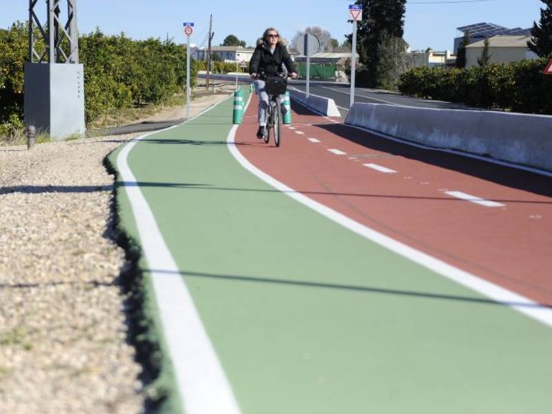 Más de 30 kilómetros de vías  ciclopeatonales en la Provincia de Castellón