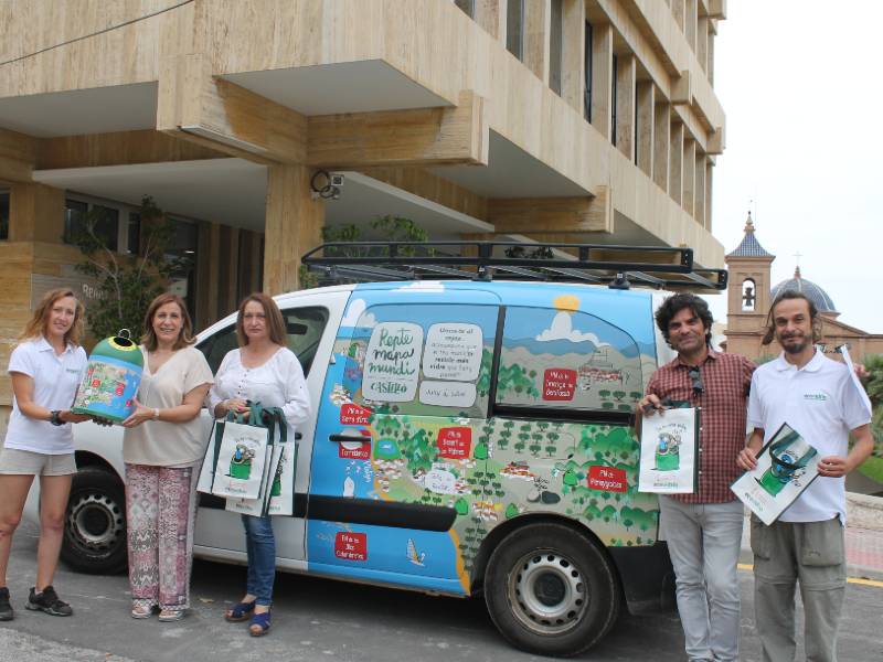 Benicàssim logra el segundo puesto con el ‘Movimiento Banderas Verdes’ de Ecovidrio