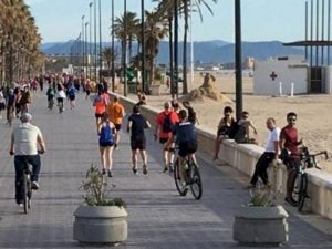 Suben las temperaturas en la Comunitat Valenciana con registros de hasta 28 grados