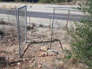 Acto vandálico en el Racó del Boverot en Almassora