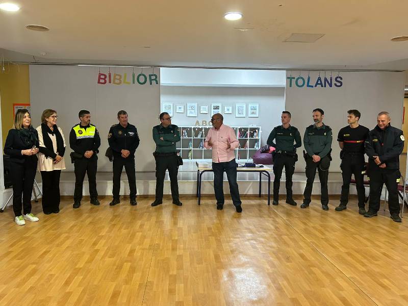 El CEE Pla d’Hortolans de Borriana agradece la tarea de la Guardia Civil, Policía Local y Bomberos en las intensas lluvias