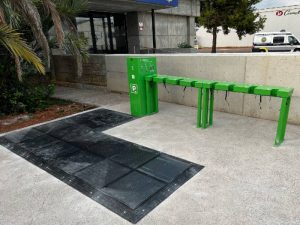 Instalado el primer cargador de patinetes eléctricos en Almassora